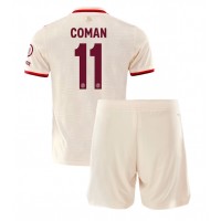 Maglie da calcio Bayern Munich Kingsley Coman #11 Terza Maglia Bambino 2024-25 Manica Corta (+ Pantaloni corti)